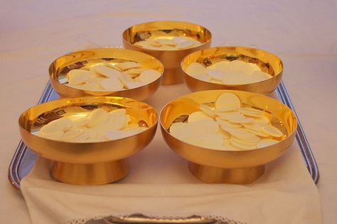 Vatican Says Gluten-free Communion Wafers Are Toast! Communion Wafers, Food Options, Eucharist, Gluten Free Bread, Athens Greece, Punch Bowl, Tea Light Candle, Athens, Greece