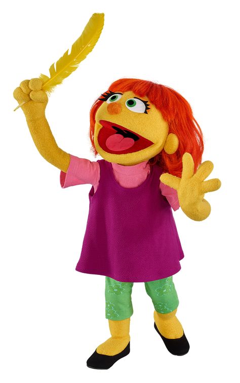 Julia Sesame Street, Muppet Characters, Sesame Street Puppets, Seaseme Street, Sesame Workshop, Sesame Street Muppets, Sesame Street Characters, Puppet Show, Disney Fairies