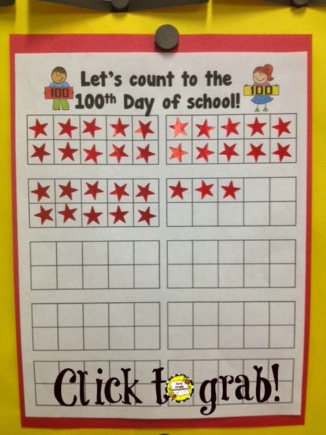 EASY and Meaningful Way to Record 100 Days of School | First Grade Bloomabilities | Bloglovin’ 100 Días De Clases, Calendar Math, Hundreds Chart, Ten Frames, Beginning Of The School Year, First Grade Classroom, 1st Day Of School, Beginning Of School, First Grade Math