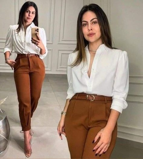 Semi Formal Outfits For Women 2023, Office Job Outfits Women, Curvy Office Fashion, Semi Formal White Outfit, Semi Formal Looks Women, Office Outfits Women Young Professional Summer, Outfit Ideas Semi Formal, Semiformal Outfit Women, Semi Formal Outfits For Women Classy