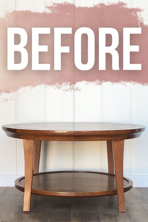 Refinishing A Coffee Table, Diy Coffee Table Paint Ideas, Painted Round Coffee Table, Painted Coffee Tables Colors, Coffee Table Upcycle Ideas, Chalk Paint Coffee Table Ideas, Round Coffee Table Makeover, Painting A Coffee Table, Painted Coffee Table Ideas