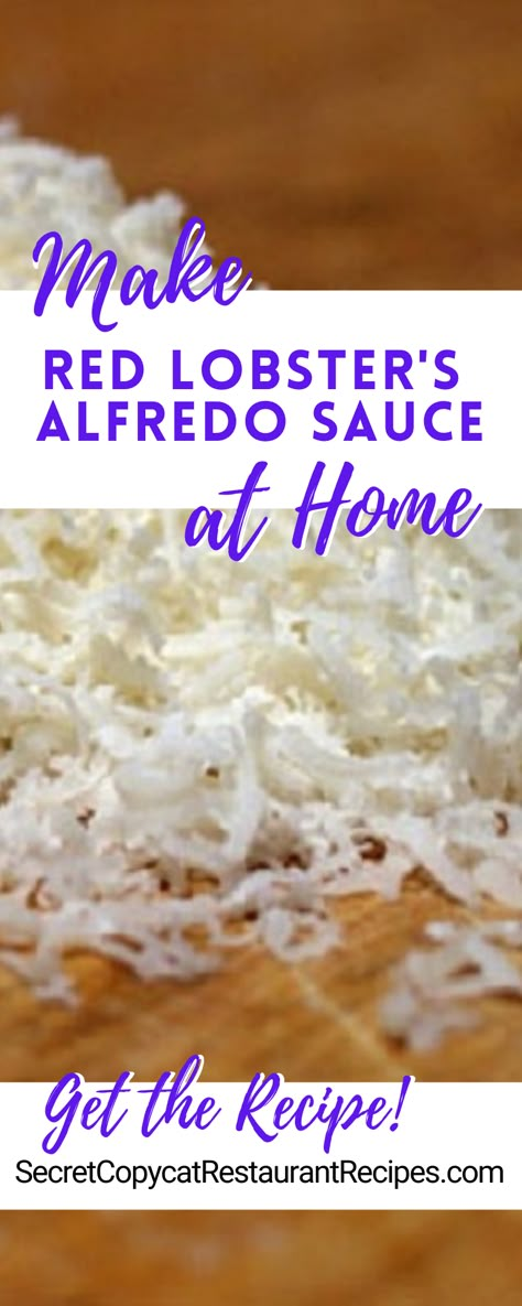 Shrimp Alfredo Red Lobster, Red Lobster Chicken Alfredo, Red Lobster Fettuccine Alfredo, Red Lobster Linguini Alfredo, Red Lobster Shrimp Linguine Alfredo, Red Lobster Alfredo Sauce Recipe, Fettuccine Sauce, Lobster Alfredo, Red Lobster Recipes