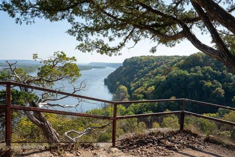 Where to find 5 stunning scenic views all in one hike! - Iowa Road Trip Iowa Road Trip, Effigy Mounds, Great River Road, Harpers Ferry, Great River, River Road, Gravel Road, Ride Along, Mississippi River