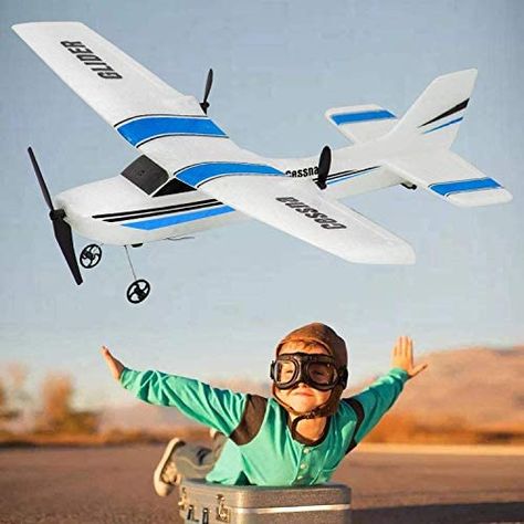 Ships within 24 Hours or Less! Buy This Product Form Our Website For Your Amazing Party! RC Plane, 2 Channel Remote Control Airplane Ready to Fly, RC Airplane Built in 3-Axis Gyro, Easy to Fly Remote Control Plane for Kids Boys Adult Beginner Shop at https://www.howdytoy.com/product/rc-plane-2-channel-remote-control-airplane-ready-to-fly-rc-airplane-built-in-3-axis-gyro-easy-to-fly-remote-control-plane-for-kids-boys-adult-beginner Plane Flights, Blue Toys, Remote Control Plane, Airplane Kids, Plane Flight, Toy Plane, Camera Selfie, Rc Planes, Perfect Model