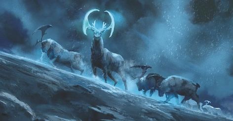 Winter Warrior Fantasy Art, Icewind Dale Art, Fantasy Tundra, Icewind Dale, Forgotten Realms, Fantasy Beasts, 다크 판타지, Creature Concept Art, High Fantasy