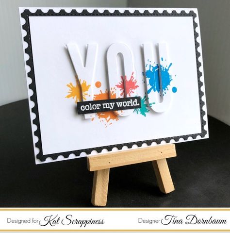 You Color My World Eclipse Card With Video | Kat Scrappiness Blog Eclipse Cards, Cardmaking Techniques, Color My World, Uppercase Alphabet, 18th Birthday Cards, Alphabet Crafts, Alphabet Cards, Stamping Techniques, Card Making Techniques