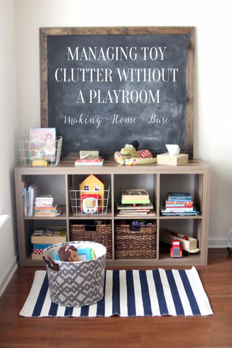 Organized Playroom, Toy Clutter, Baby Table, Toy Room, Playroom Storage, Playroom Organization, Kids Room Organization, Organization Kids, Toy Rooms