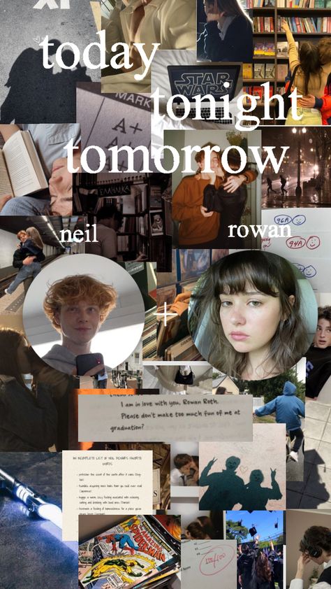 Today tonight tomorrow 🤍. #booktok #booksaesthetic #todaytonighttommorrow #rowanroth #neilmcnair #books All This Time Book, Rowan Roth And Neil Mcnair, Today Tonight Tomorrow Book Aesthetic, Today Tonight Tomorrow Aesthetic, Today Tonight Tomorrow Fan Art, Today Tonight Tomorrow Neil, Stay Until Tomorrow Book, Today Tonight Tomorrow, Tomorrow Tomorrow And Tomorrow Aesthetic