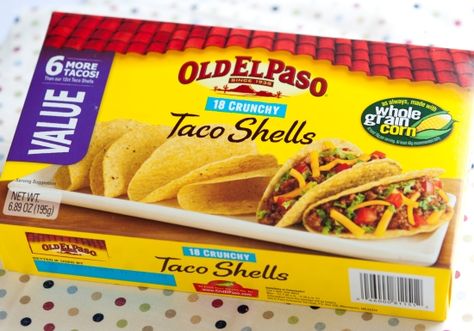 Uses for leftover taco shells Baked Taco Shells, Corn Taco Shells, Taco Shell Recipe, Crunchy Taco Shells, Taco Kit, Soft Taco Shells, Hard Shell Tacos, Cheesy Nachos, Tortilla Shells