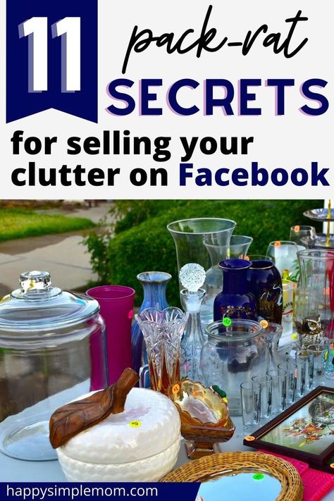 Selling On Facebook, Selling Used Clothes, Garage Sale Tips, Ebay Selling Tips, Dropshipping Shopify, Reselling Business, Getting Rid Of Clutter, Sell Your Stuff, Shopify Dropshipping