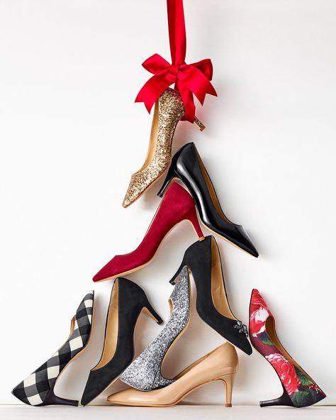 Christmas Marketing Campaign, Christmas Editorial, Christmas Marketing, Shoe Advertising, Shoes Fashion Photography, Christmas Campaign, Shoes Ads, Holiday Campaign, Christmas Shoes