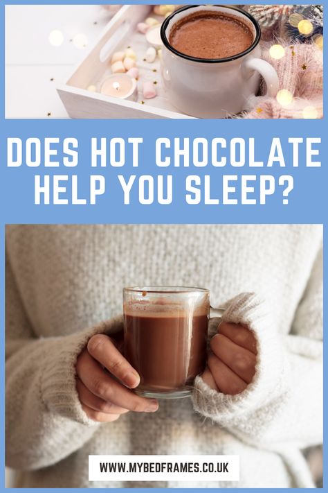 Yes, it may sound too good to be true, but hot chocolate can help you fall asleep. Hot chocolate is a rich source of beneficial sleep-inducing chemicals that may help some people fall asleep. Bedtime Hot Chocolate, Sleepy Hot Chocolate, Toddler Sleep Help, Healthy Hot Chocolate, Cocoa Drink, Hot Cocoa Recipe, Sleep Tea, Making Tea, Drinks Before Bed