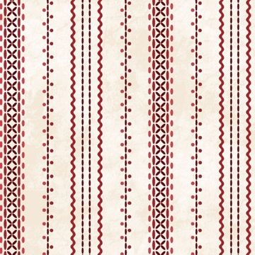 Show details for Stitched Ticking - Natural/Red Embroidery Texture Stitches, Kantha Pattern, Homemade Bookmarks, Bird Brain, Wool Applique Patterns, Strip Pattern, Textile Prints Design, Maywood Studios, Textile Pattern Design