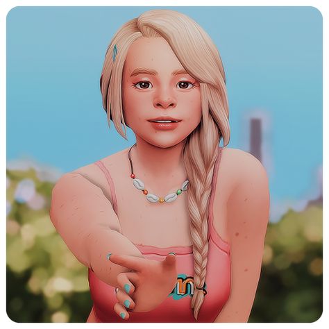 Long Side Braid, 4 Braids, Side Braid Hairstyles, Big Bud Press, Sims 4 Cas, Game Pictures, Side Braid, Sims 4 Cc Finds, Hair Collection