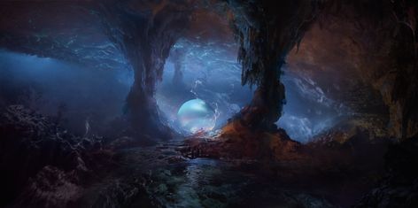 ArtStation - Dragon Lair Sequence, Daniel Romanovsky Dragon Lair, Cave Images, Dragon Cave, Cave Photos, Red And Black Background, Dark Cave, Hd Dark Wallpapers, Dragon's Lair, Digital Sculpture