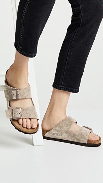 Presents Birthday, Soft Sandals, Birkenstock Sandals Arizona, Sandals Flat, Footbed Sandals, Birkenstock Sandals, Birkenstock Mayari, Fashion Wishlist, Buckle Sandals