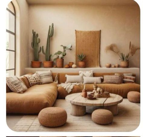 Desert Style Living Room, Desert Inspired Living Room, Desert Aesthetic Decor, Desert Interior Design, Boho Home Decor Living Room, Comfy Office, Earthy Living Room, Boho Living Room Decor, Home Decor Quotes