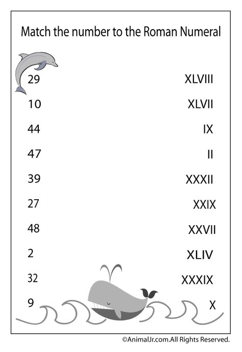 Math Worksheet: Learning Roman Numerals Teacher Worksheets Lesson Plans, Math Worksheets For Kids, Fun Math Worksheets, Printable Math Worksheets, Math Work, Kids Math Worksheets, Homeschool Math, 4th Grade Math, Math Practices