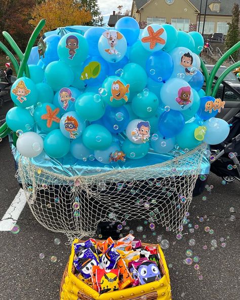 Bubble guppies Bubble Guppies, Trunk Or Treat, Baby Shark, Trunk, Bubbles, Halloween, Gifts