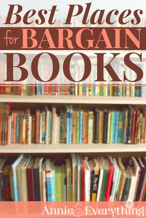 This list has many great recommendations for finding bargain books, including some you may not have tried before. Now I know where to look for homeschool books! Websites To Read Books, Mind Therapy, Organized Finances, Homeschool Literature, Elementary Language Arts Activities, Family Library, Lots Of Books, Sunshine Design, Summer Reads