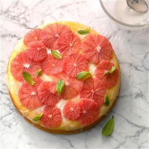 Grapefruit Yogurt Cake, Healthy Birthday Cake Recipes, Grapefruit Cake, Margarita Cake, Hazelnut Meringue, Healthy Birthday Cakes, Grapefruit Recipes, Winter Fruit Salad, Spring Dessert