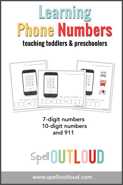 Learn Your Phone Number FREE Printable Activity Teaching Preschoolers, Numbers Printable, Kindergarten Prep, Free Printable Activities, How To Teach Kids, Teaching Toddlers, Teaching Students, Learning Time, Daisy Girl