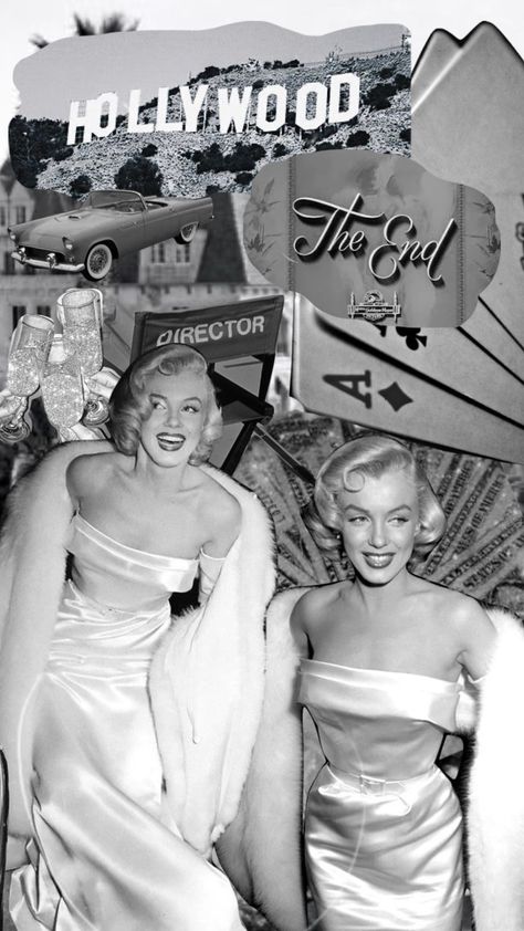 Vintage Hollywood Christmas, Golden Age Hollywood, Old School Hollywood, Old Hollywood Collage, 50s Hollywood, Old Hollywood Background, Hollywood Golden Age, Old Hollywood Birthday, Old Hollywood Aesthetic Wallpaper