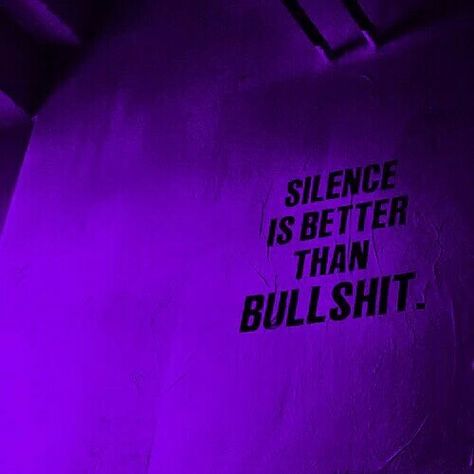 Bachelor Pad Decor, Silence Is Better, Violet Aesthetic, Purple Vibe, Purple Wall, Dark Purple Aesthetic, Purple Walls, All Things Purple, Purple Light