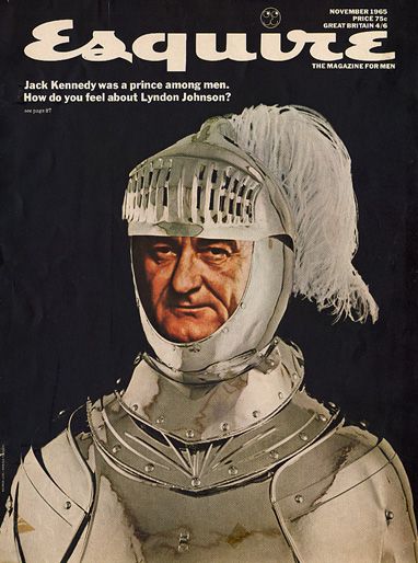 George Lois, Esquire Cover, Sir Lancelot, Popular Magazine, Newspaper Headlines, Esquire Magazine, Cool Magazine, Film Posters, Vintage Magazine