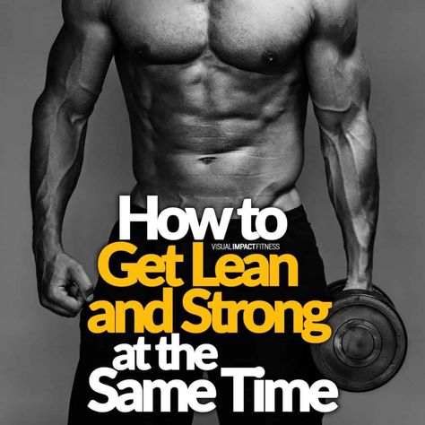 It's possible to get lean and strong at the same time if you diet and lift weights correctly. #getleanformen #getleanmealplan #getleanworkout #getleanquotes #getleanfast #howtogetlean #getleanafter40 #getleanwomen #getleantips #getleanandtoned #getleanmotivation Workout Order, Nerve Impulse, Workout Plan For Men, Burning Body, Strength Training Routine, Training Routine, Losing Fat, The Nerve, Heavy Weight Lifting