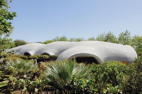 Luxurious Homes, Dome Structure, Malibu Home, Unusual Homes, Dome House, T Magazine, Unique Buildings, White Concrete, Downey Junior