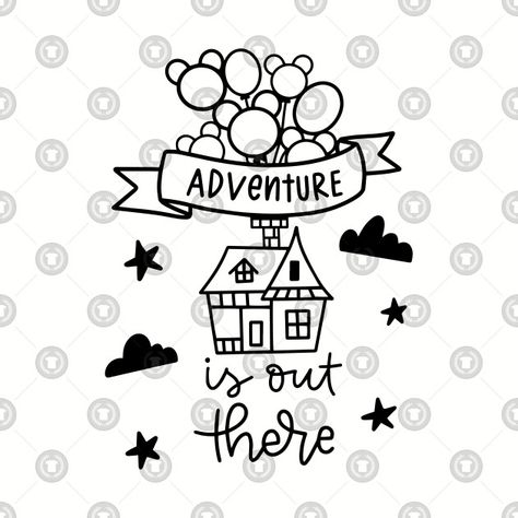 Disney Up Shirts, Up Adventure Is Out There, Adventure Is Out There Tattoo, March Kindergarten Worksheets, Adventure Is Out There Svg, Disney Classroom, Adventure Is Out There, Cricut Images, Disney Up