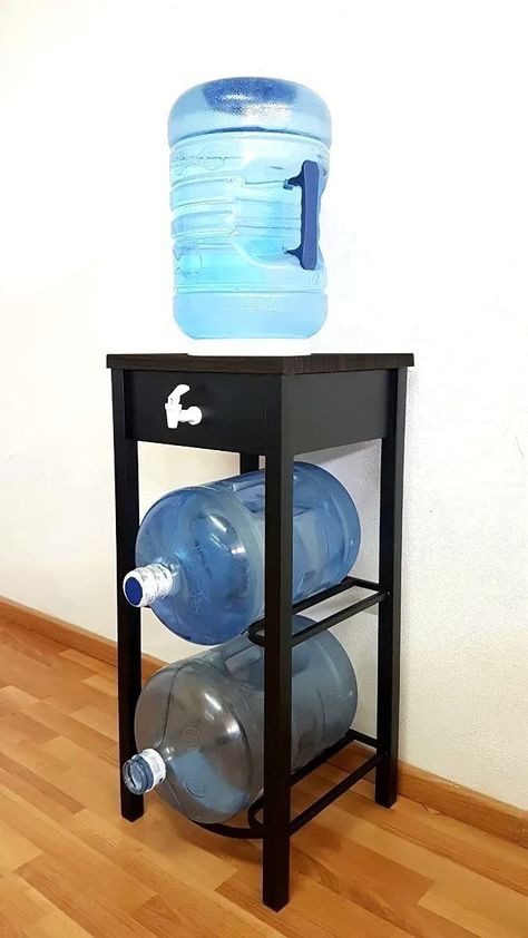 Mueble Despachador de Agua con Almacén para 2 Garrafones, color Negro : Amazon.com.mx: Hogar y Cocina Water Dispenser Stand, Kitchen Decor Collections, Gamer Chair, Home Decor Crate, Rustic Doors, Home Entrance Decor, Minimalist Furniture, Entrance Decor, Water Dispenser