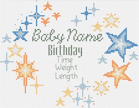 Cross Stitch Baby Birth Sampler Birth Announcement Bunting - Etsy 8E4 Cross Stitch Birth Announcement Patterns, Nursery Cross Stitch Patterns, Cross Stitch Baby Announcement, Cross Stitch For Baby, Name Cross Stitch, Wedding Sampler Cross Stitch, Birth Cross Stitch, Cross Stitch Nursery, Stitch Nursery