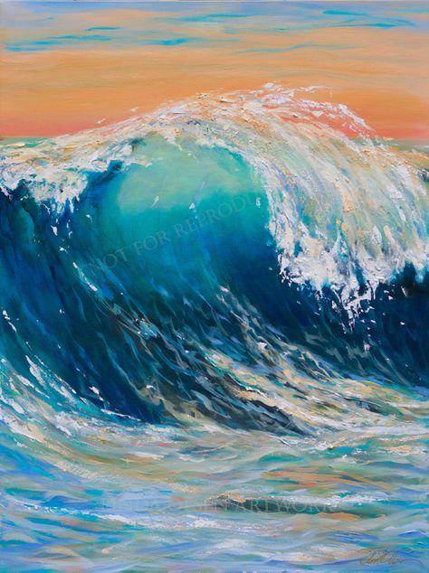 Visit the post for more. Art Plage, Ocean Waves Painting, Oil Pastel Paintings, Oil Pastel Art, Oil Pastel Drawings, Wave Painting, Simple Acrylic Paintings, Ocean Painting, Sunset Painting