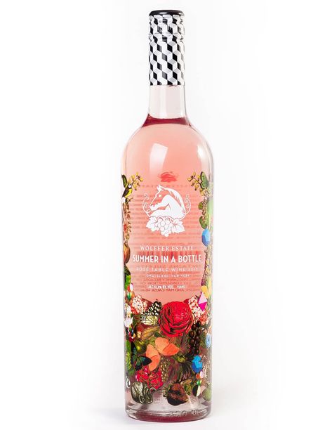 Hostess Gifts Summer, Summer In A Bottle, Best Roses, Rosé Wine, Wine Bottle Design, Wine Label Design, Rose Brand, Wine Brands, Wine Packaging