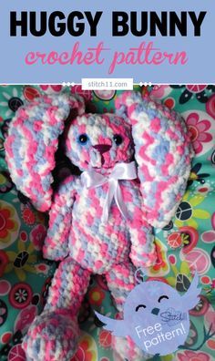 Bernat Blanket Yarn Patterns Crochet Stuffed Animals, Crochet Blanket Yarn Amigurumi, Blanket Yarn Amigurumi, Baby Blanket Yarn, Bernat Baby Blanket Yarn, Bunny Crochet Pattern, Mini Bunny, Bernat Yarn, Bernat Baby Blanket