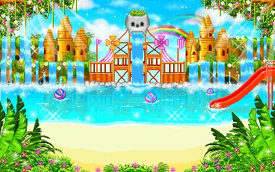 Pixel Scenery Gif, Gif Hello Kitty, Scenery Gif, Pixel Scenery, Gif Hello, Tropical Banner, Eerie Places, Pixel Art Background, Love Pink Wallpaper