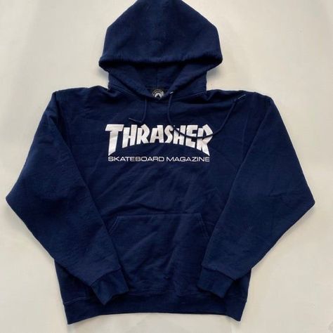 Thrasher Hoodie, Hoodie Outfit Men, Casual Outfit Inspiration, Follow My Page, Hoodie Outfit, Blue Hoodie, Really Cute Outfits, Just Girl Things, Sweater Jacket