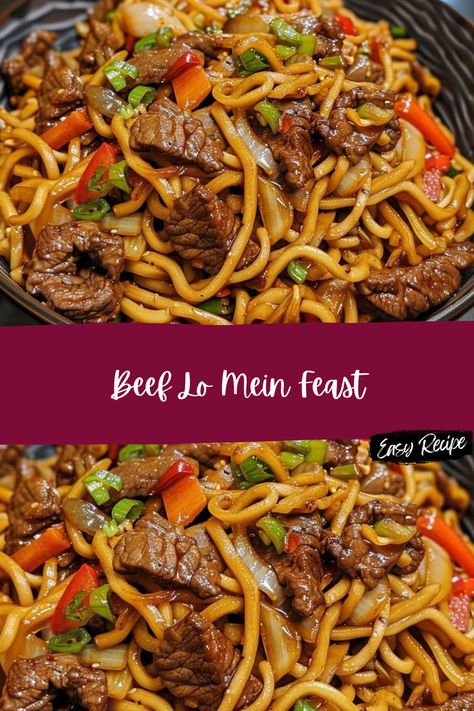 Stir Fry Steak Recipes, Steak Lo Mein, Beef Lo Mein Recipe, Beef Lo Mein, Lo Mein Recipe, Fried Steak Recipes, Chow Mein Recipe, Keto Beef, Lo Mein