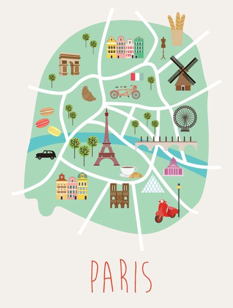 Guide to the Arrondissements of Paris (Districts of Paris) as Seen by Locals – World In Paris Paris Map Illustration, 2 Days In Paris, Paris City Map, Paris Illustration, Paris Itinerary, Paris France Travel, Paris Guide, France Travel Guide, Paris Map