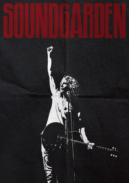 Soundgarden! Rock Poster Art, Temple Of The Dog, Rock Band Posters, Punk Poster, Music Poster Design, Grunge Music, Band Wallpapers, Band Pictures, Chris Cornell