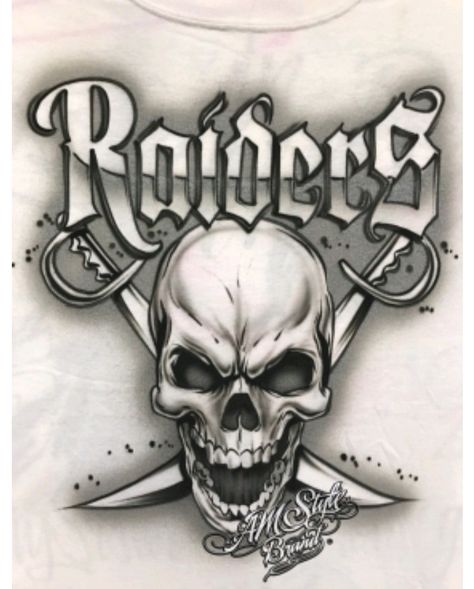 RAIDERS Raiders Skull, Raiders Tattoos, Oakland Raiders Wallpapers, Oakland Raiders Images, Cool Skull Drawings, Oakland Raiders Fans, Los Angeles Raiders, Raiders Wallpaper, Raiders Stuff