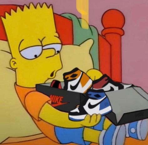 Foot Locker on Instagram: “Mood for MJ Mondays. What's your favorite AJ1? #Becausesneakers” Tshirt Printing Business, Bart Simpson Art, Frankenstein Art, Dope Cartoons, Simpsons Drawings, Graffiti Text, Funny Dp, 3d Sketch, Simpsons Art