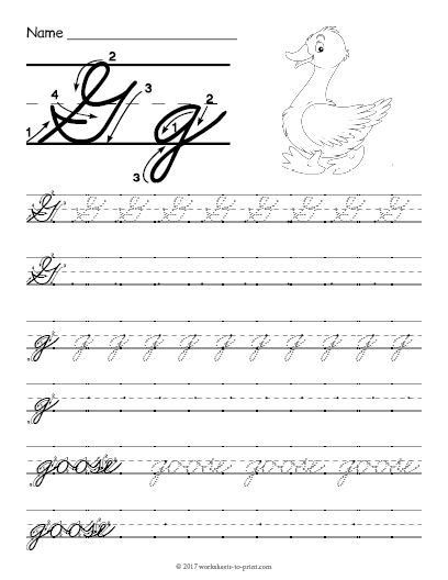 Cursive Letter G, Cursive G, Cursive Tracing, Cursive Small Letters, Lowercase Cursive Letters, Cursive Letters Fancy, Cursive Letters Worksheet, Teaching Cursive Writing, Cursive Writing Practice Sheets