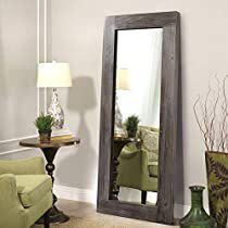 Check this out! Rustic Wood Mirror, Large Bedroom Mirror, Reclaimed Wood Wall Decor, Mirror Body, Living Room Retro, Mirror Full Length, Full Length Floor Mirror, Rustic Wood Frame, Body Mirror