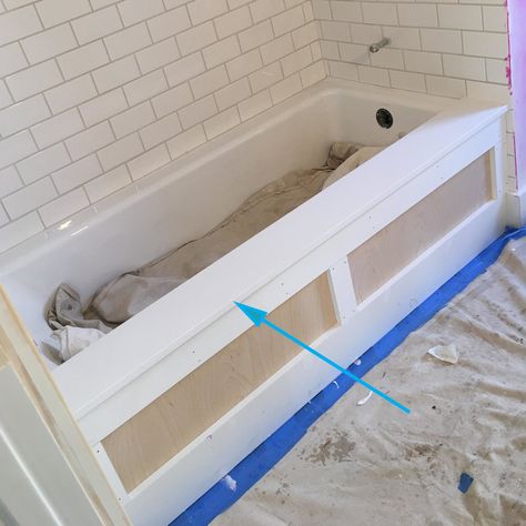 Flipping Houses | Home Renovation in Silicon Valley Tub Skirt, Diy Tub, Flipping Homes, Tub Remodel, Home Remodeling Diy, Renovation Design, Diy Remodel, Flipping Houses, Bathroom Redo