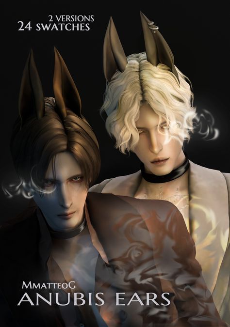 Sims 4 Ratboysims, Sims4 Cc Accessories Male, Sims Demon Cc, Anto Sims 4 Hair, Sims 4 Mods Anime, Sims 4 Animal Ears Cc, Sims4 Cc Anime, Sims 4 Ears Cc, Werewolf Sims 4 Cc