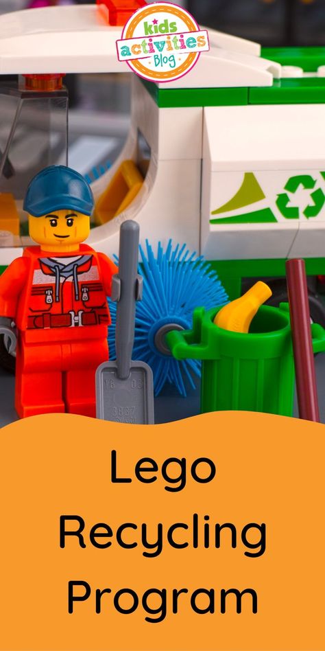 We have the answer of what to do with all those used LEGOs! There is now a LEGO recycling program. Lego Recycling, Used Legos, Lego Blocks, Lego Bricks, Recycling Programs, Play Ideas, Lego Brick, Played Yourself, Favorite Child