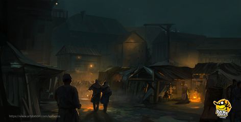 ArtStation - Paris slums in the 14th, Mateusz Michalski Fantasy Slums, Royal City, Desert Environment, 3d Blender, Monster Book Of Monsters, Lucky Duck, Dnd Art, Environment Concept Art, Dark Fantasy Art